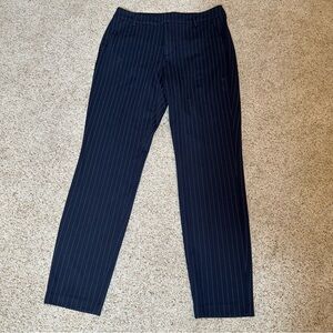 Liverpool Black Pinstripe Dress Pants